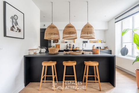 Maison familiale rénovée avec jardin