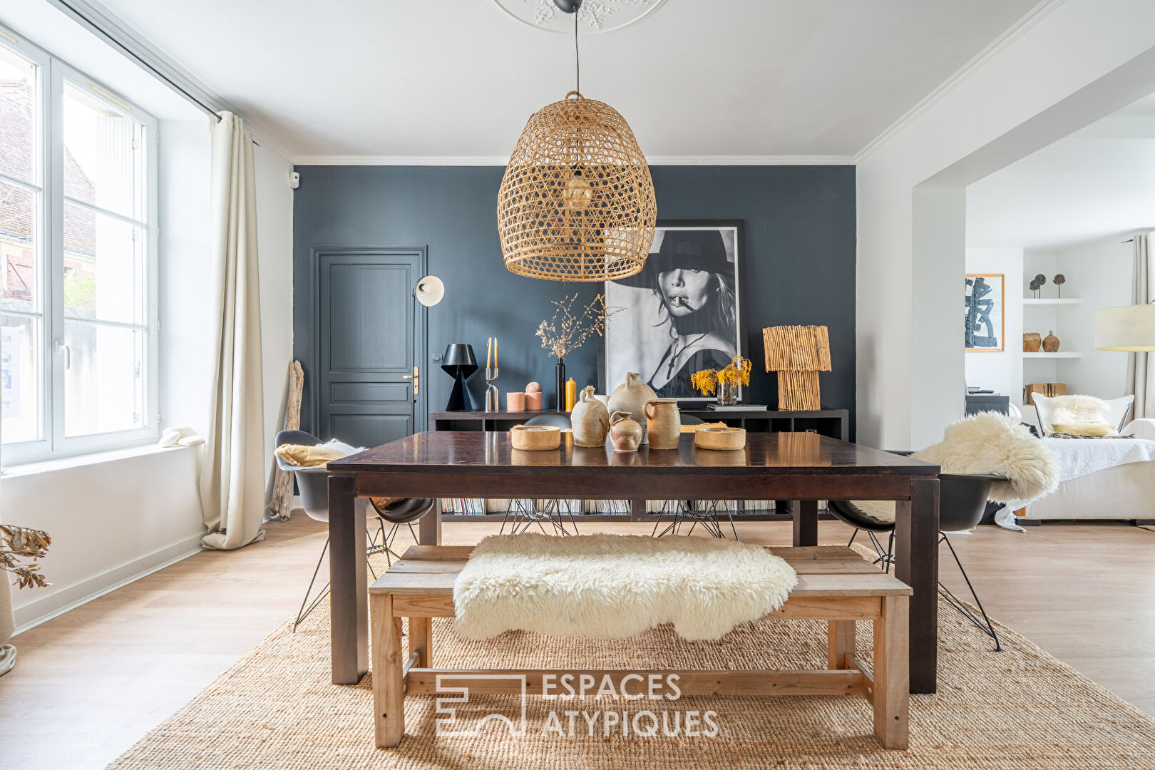 Maison familiale rénovée avec jardin