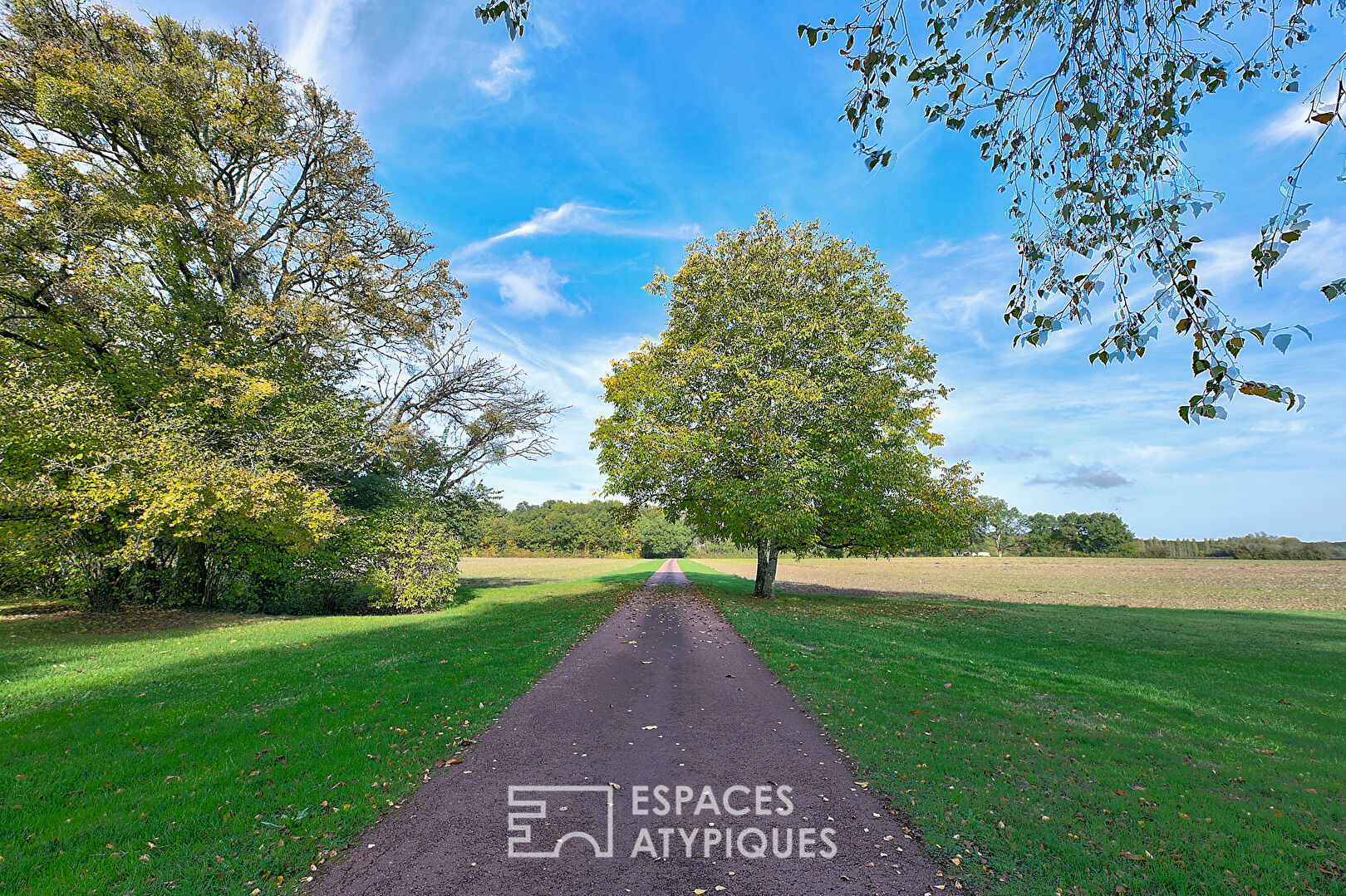 Demeure de charme dans son parc boisé