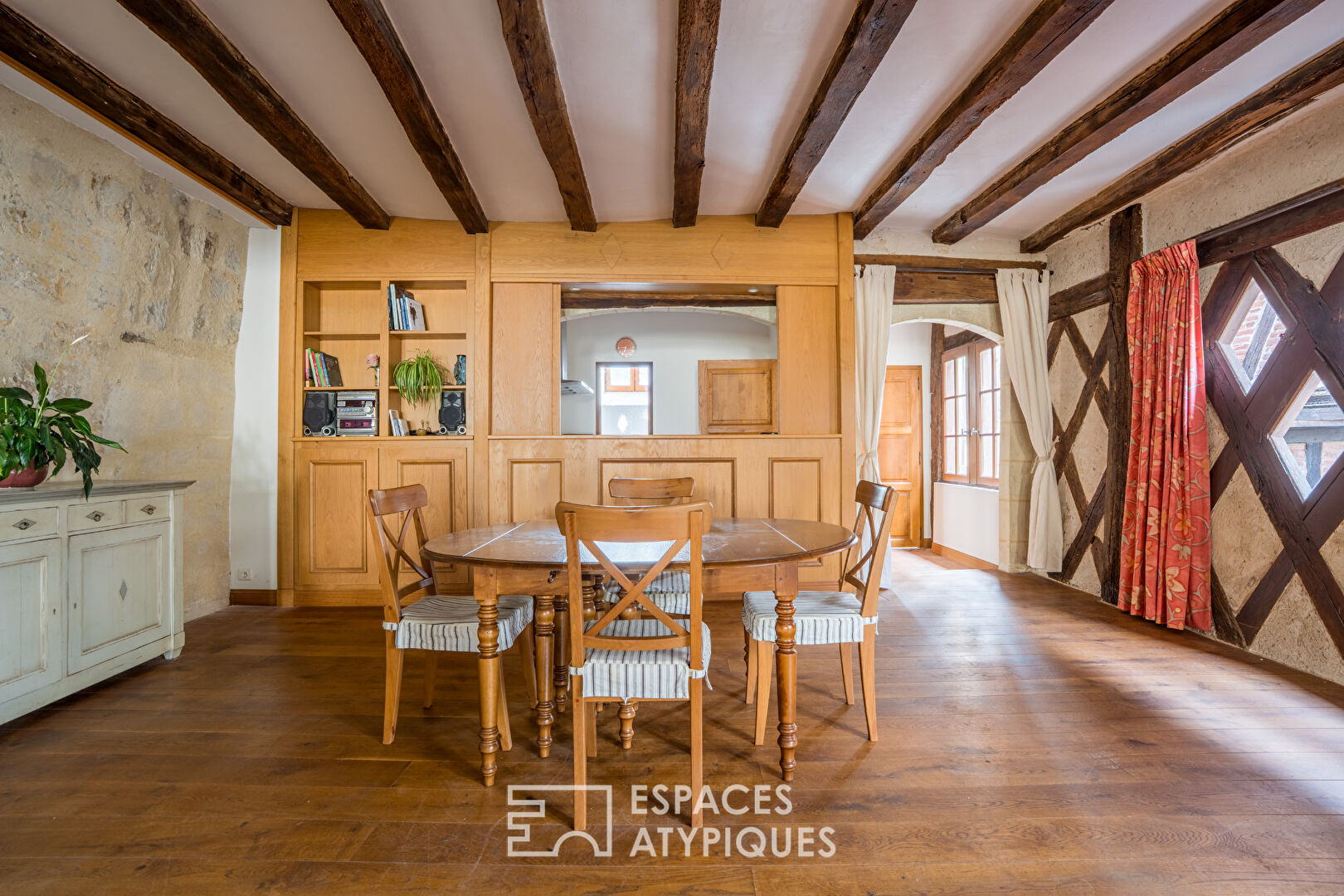 Charming historic ensemble in the medieval center