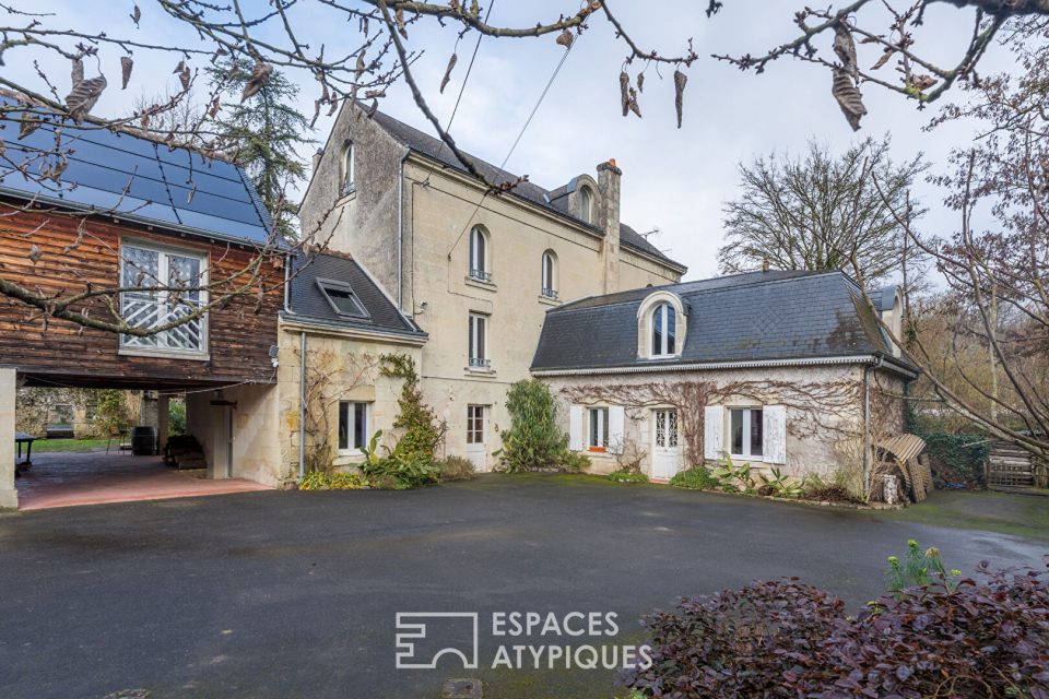 Moulin XVIIIe d'exception au coeur d'un écrin naturel