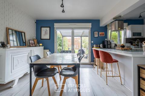 Scandinavian-style house in Deux Lions