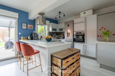 Scandinavian-style house in Deux Lions