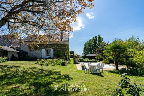 Maison familiale avec piscine au coeur de la Touraine