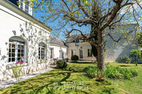 Maison familiale avec piscine au coeur de la Touraine