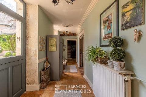 Elegante bâtisse de caractère en coeur de village