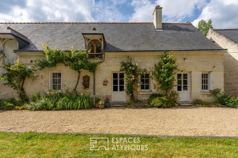 Longère de charme et ses dépendances au bord de Loire