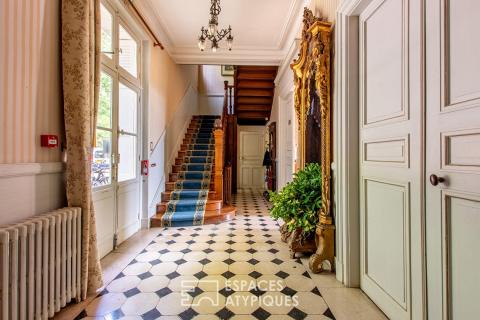 Château et dépendance dans son magnifique parc
