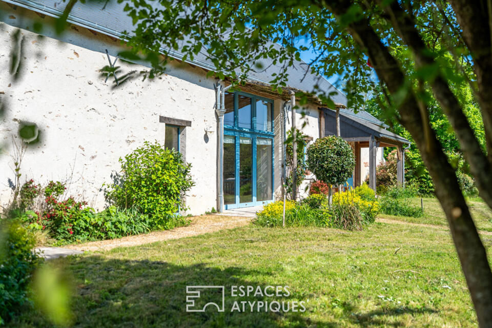 Ensemble immobilier avec habitation, gîtes et salle de reception