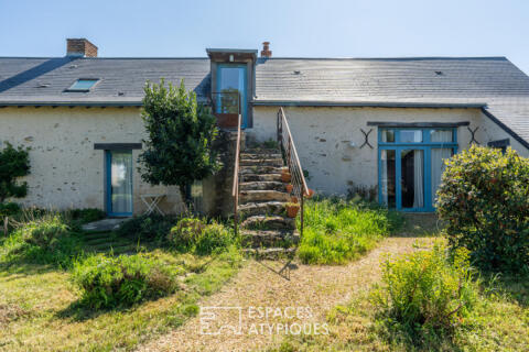Ensemble immobilier avec habitation, gîtes et salle de reception