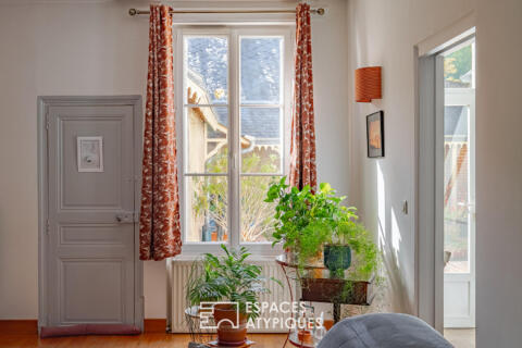 Maison de maître avec caves troglodytiques aux portes d&rsquo;Amboise