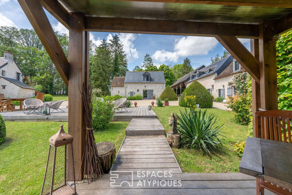 Domaine d'exception dans un écrin de verdure