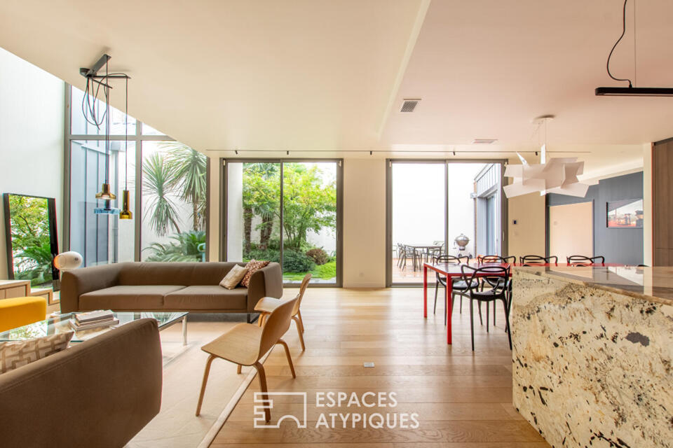 Oasis contemporaine au coeur de Tours