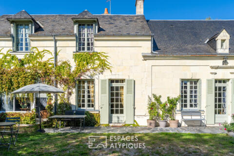 An old farmhouse and remarkable park in the heart of the vineyard