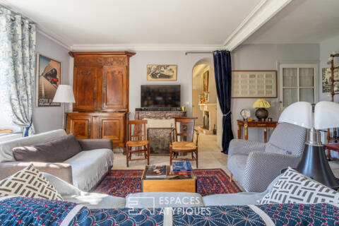 An old farmhouse and remarkable park in the heart of the vineyard