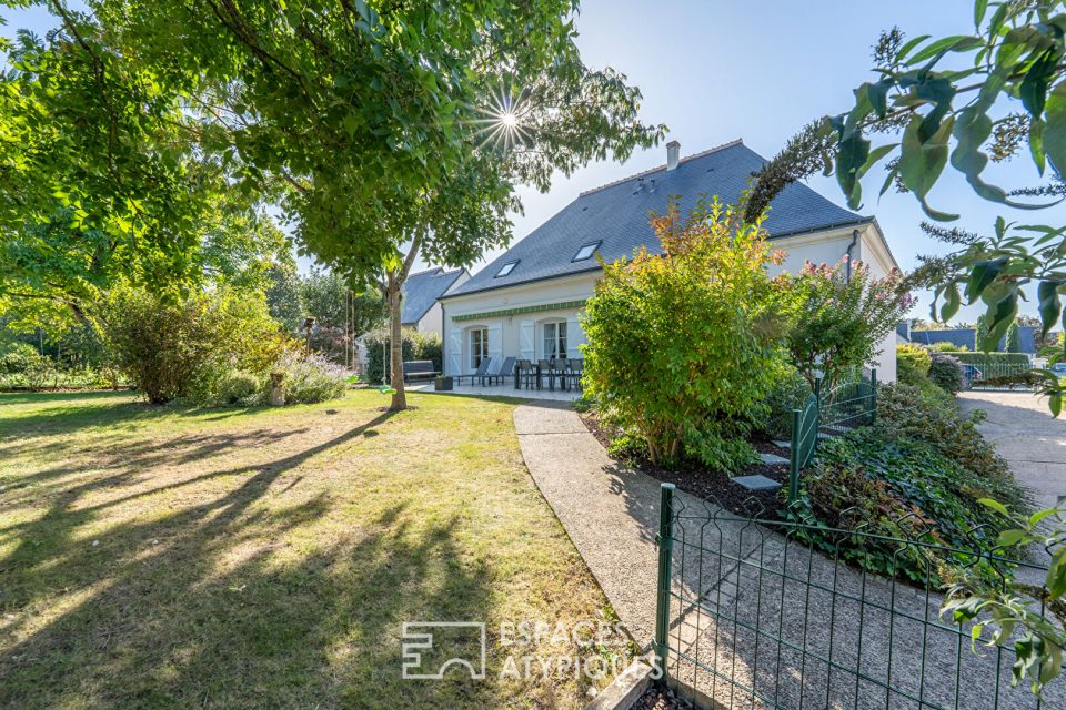 Maison familiale avec jardin et garage