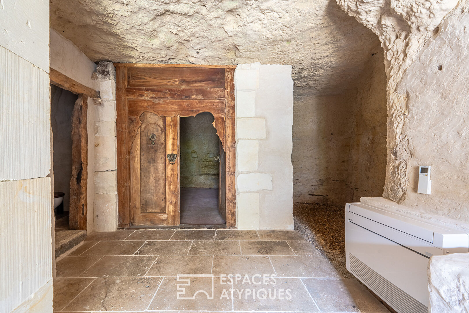 Charming semi-troglodyte lodge