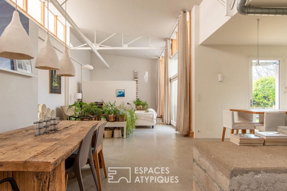Maison d'architecte d'exception dans une ancienne usine