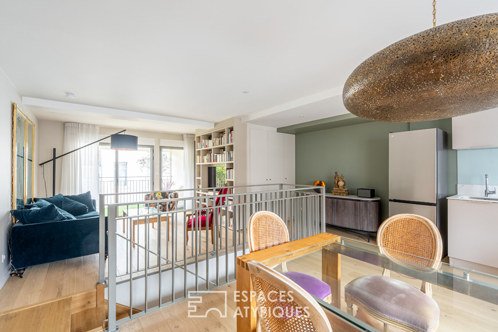 Superb duplex with loggia in the historic center of Tours