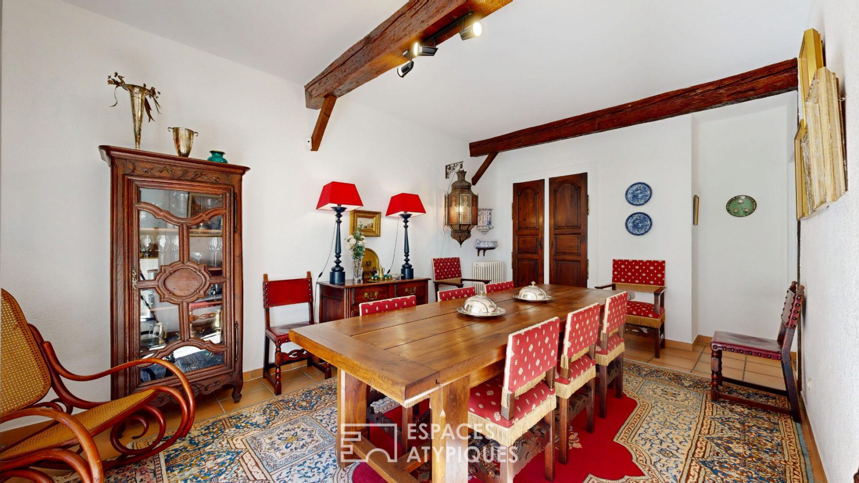 Charmante maison en pierre du XVIIe siècle avec vue sur la Cité de Carcassonne