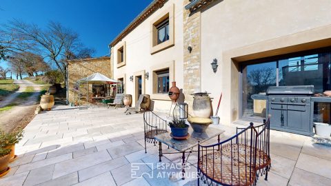 Domaine d’Exception : Ferme Rénovée sur 42 ha entre Carcassonne et Limoux