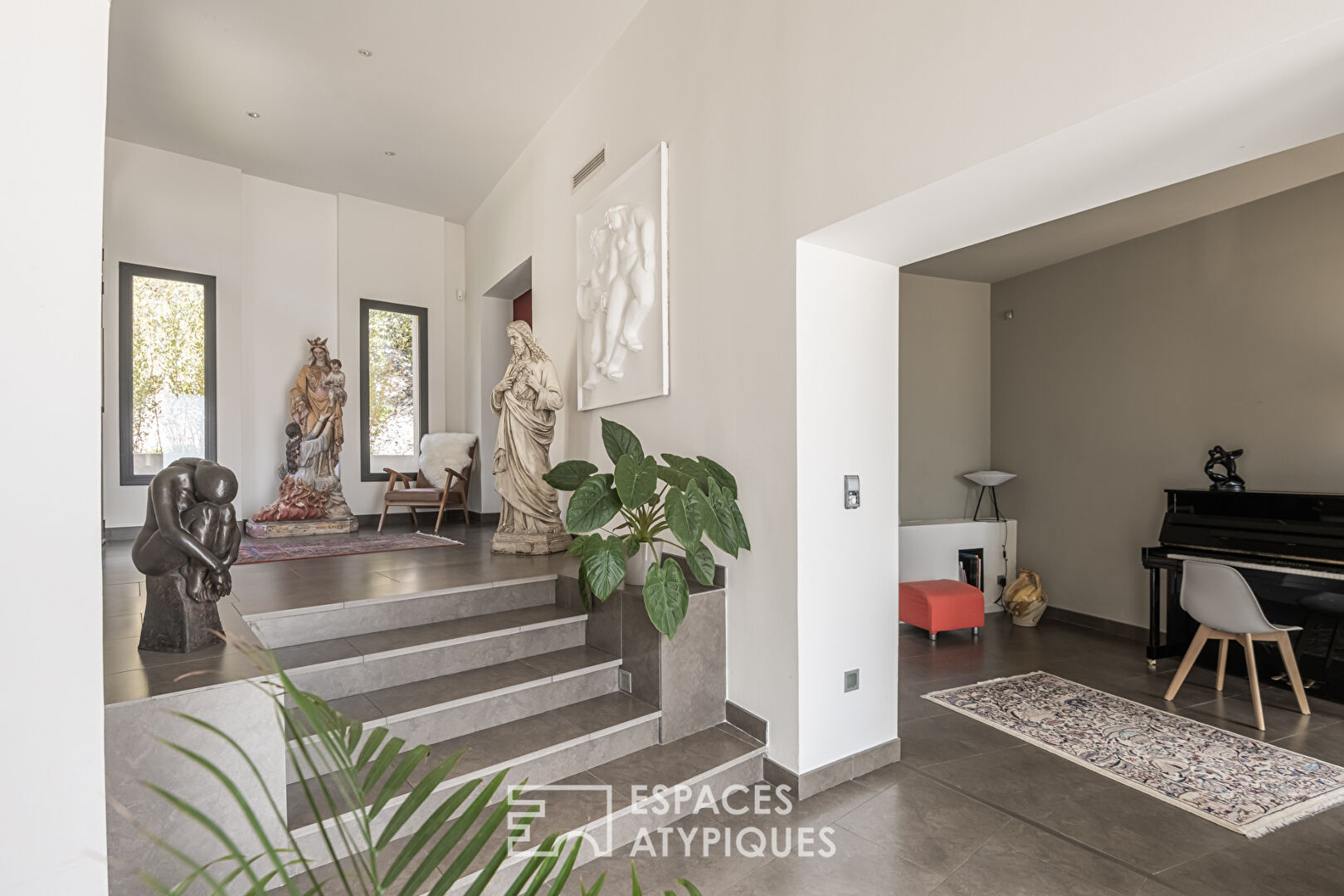 Maison d’architecte intimiste avec sa vue
