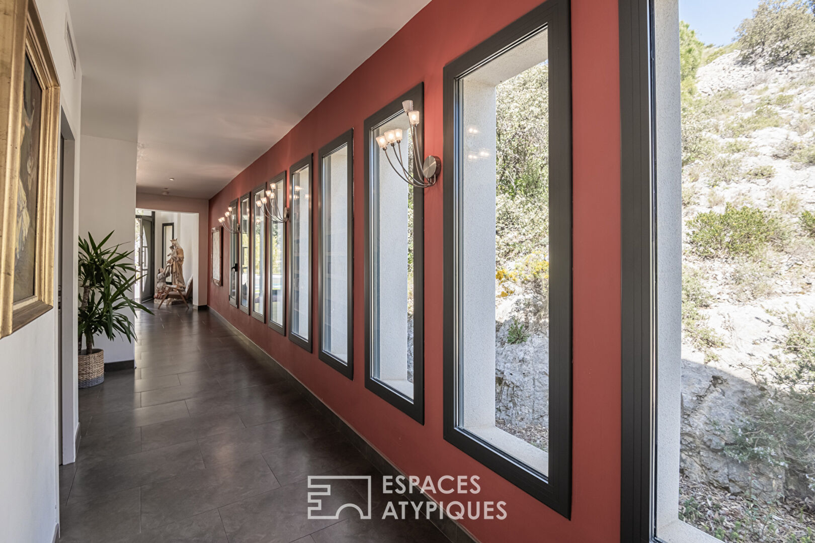 Maison d’architecte intimiste avec sa vue
