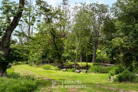 Maison de maître rénovée près du Lauragais avec dépendances et parc arboré