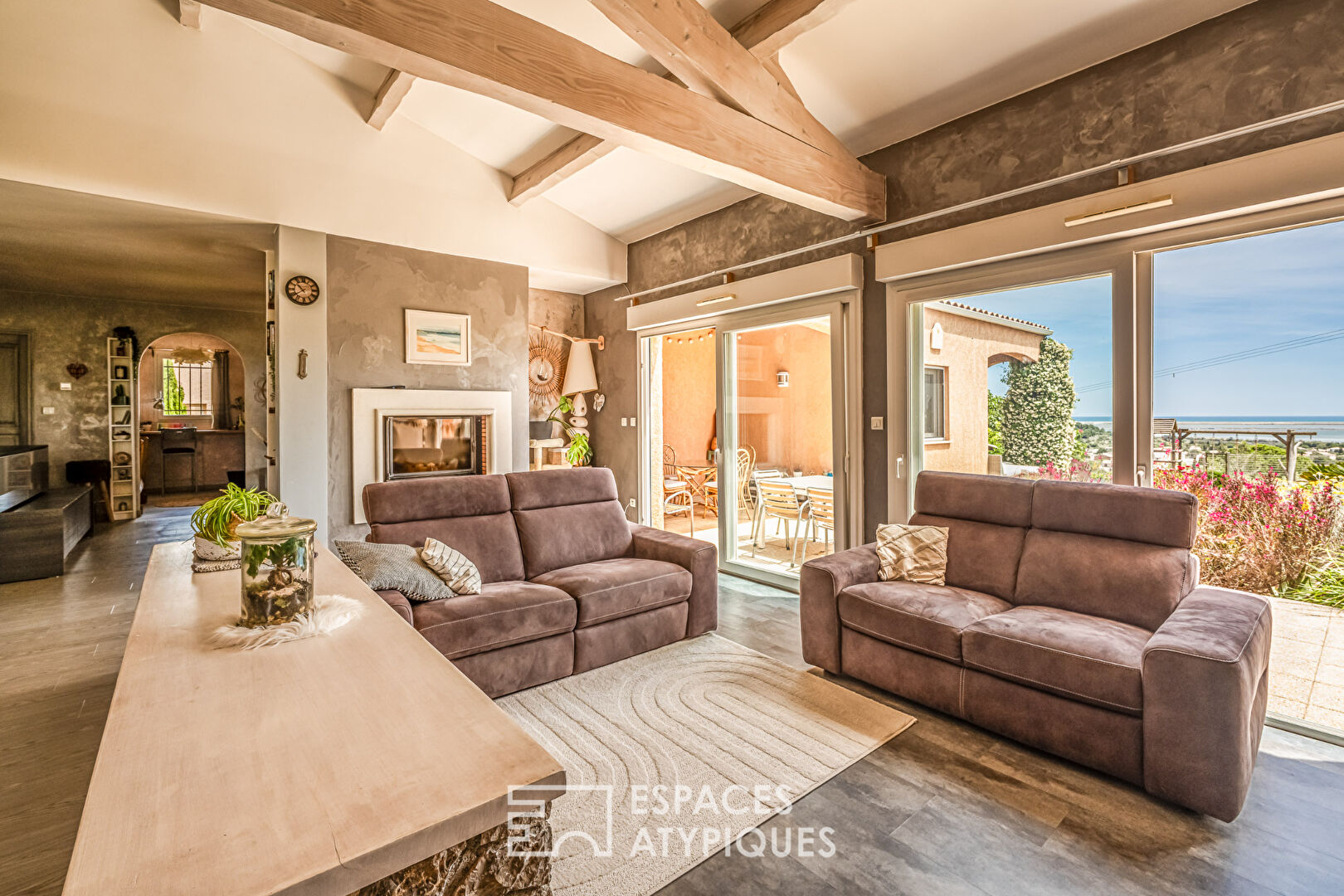 Villa de charme avec vue imprenable sur la mer