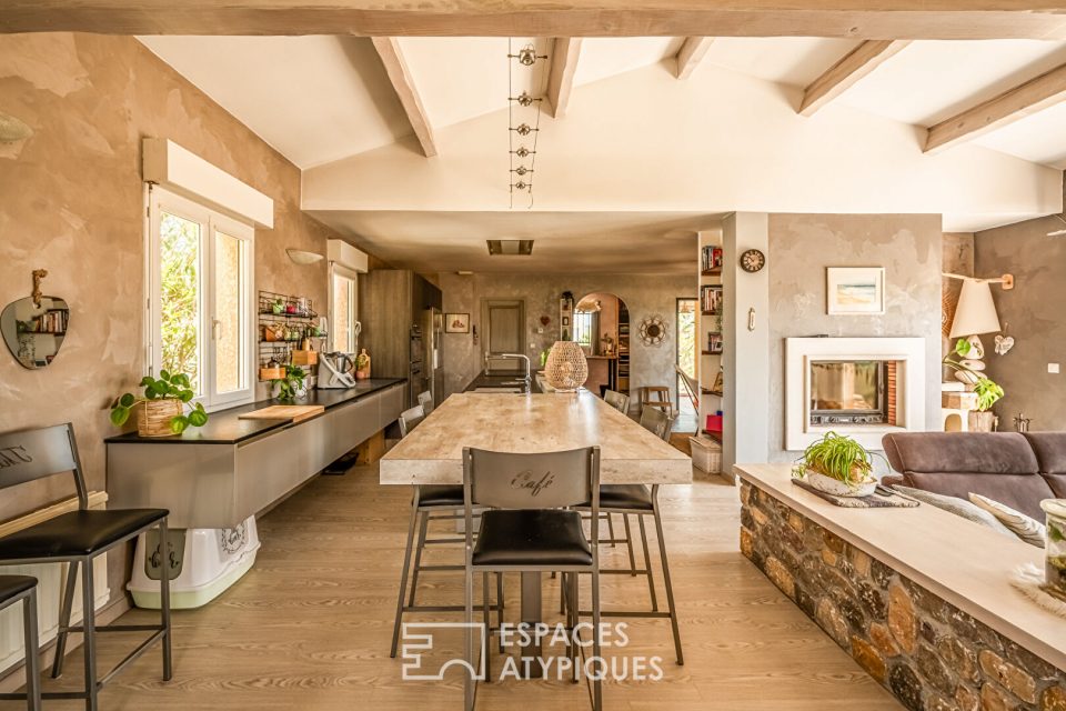 Villa de charme avec vue imprenable sur la mer