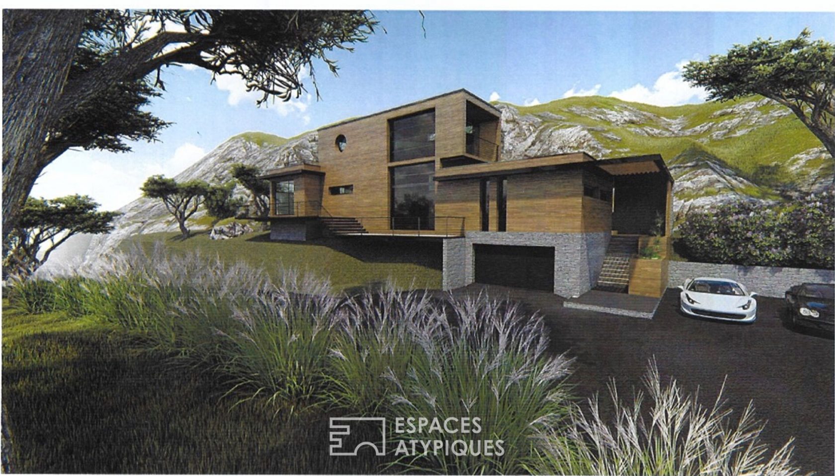 Terrain constructible avec vue dominante