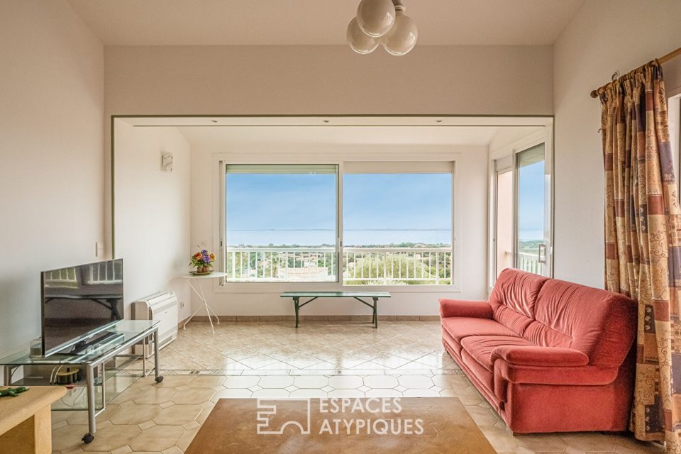 Maison avec vue mer imprenable