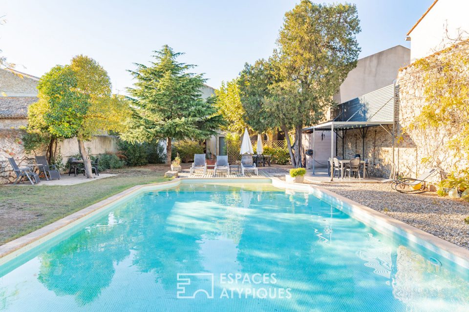 Maison de Maître du XVIIIe avec piscine et jardin clos au Coeur du Minervois - Réf. 12998LC Maison de Maître du XVIIIe avec piscine et jardin clos au Coeur du Minervois