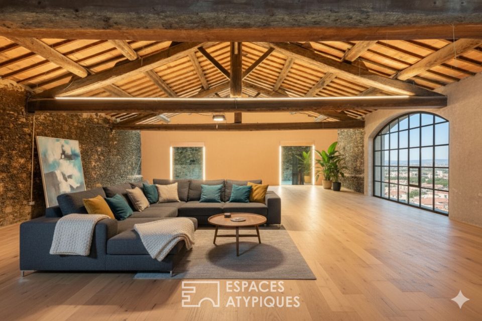 Volumes et potentiel pour ce bâtiment à l'esprit loft à Lézignan-Corbières