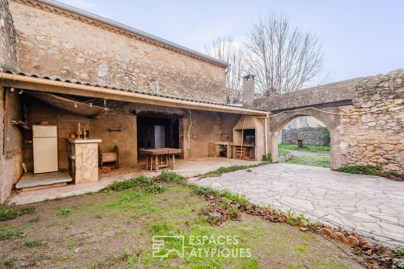 Maison de village avec dépendances  – Projet évolutif