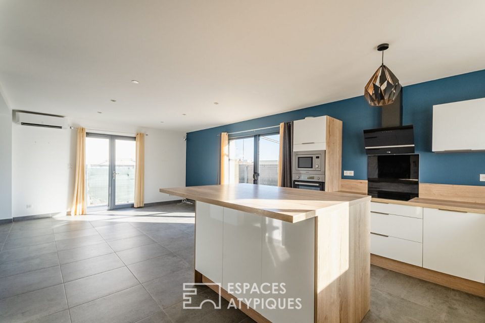 Maison contemporaine 102 m² récente avec terrasse - Narbonne