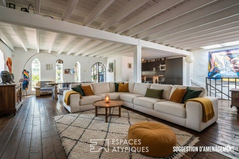 L&rsquo;Intemporel refuge de caractère avec vue mer