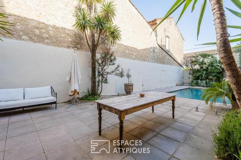 Ensemble immobilier de caractère et fort potentiel avec gite indépendant et grande remise