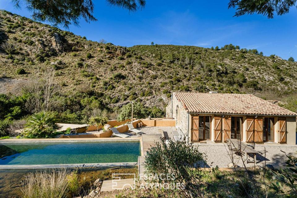 Bergerie de Charme avec piscine au coeur de l'Eden sauvage des Corbières
