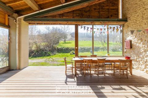 Propriété rénovée au cœur d&rsquo;un domaine préservé de 67 hectares