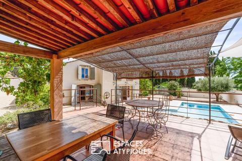 Bastide d&rsquo;exception avec piscine à Narbonne Plage
