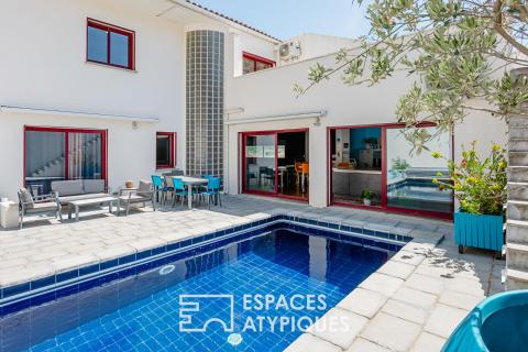 Villa contemporaine avec piscine – Hauts de Narbonne