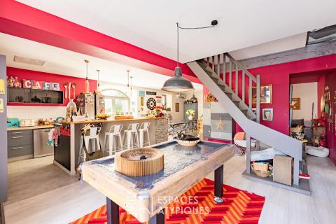 Character property with a swimming pool in the heart of Peyriac-Minervois