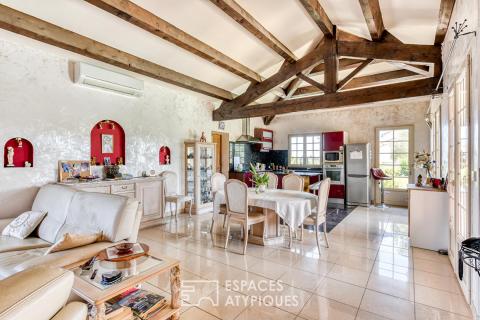 Maison d&rsquo;architecte néo provençale dans un quartier prisé de Narbonne