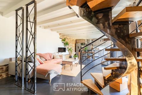 Maison de caractère rénovée en pierre à Fabrezan