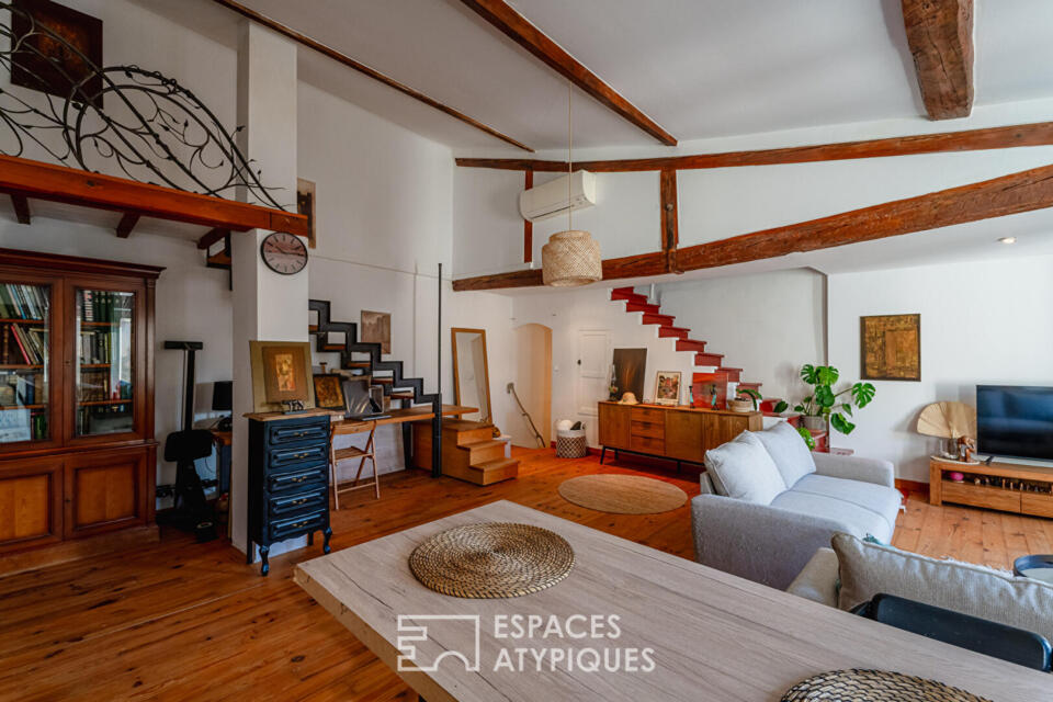 Appartement type Loft avec rooftop au centre-ville de Narbonne