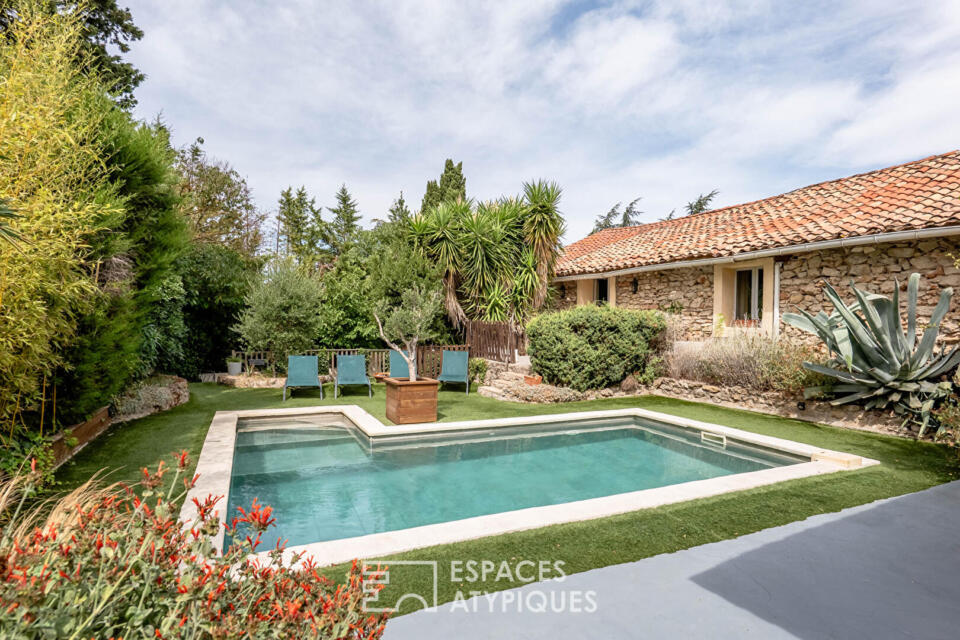 Maison de caractère avec gîte et piscine proche de Narbonne