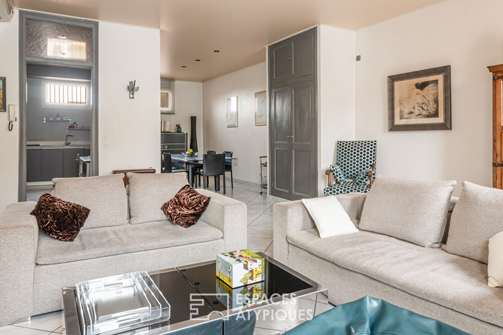 Duplex with terrace on the top floor