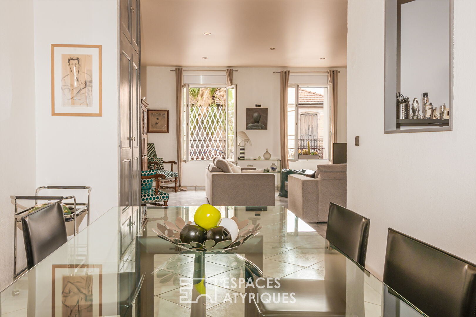 Duplex with terrace on the top floor
