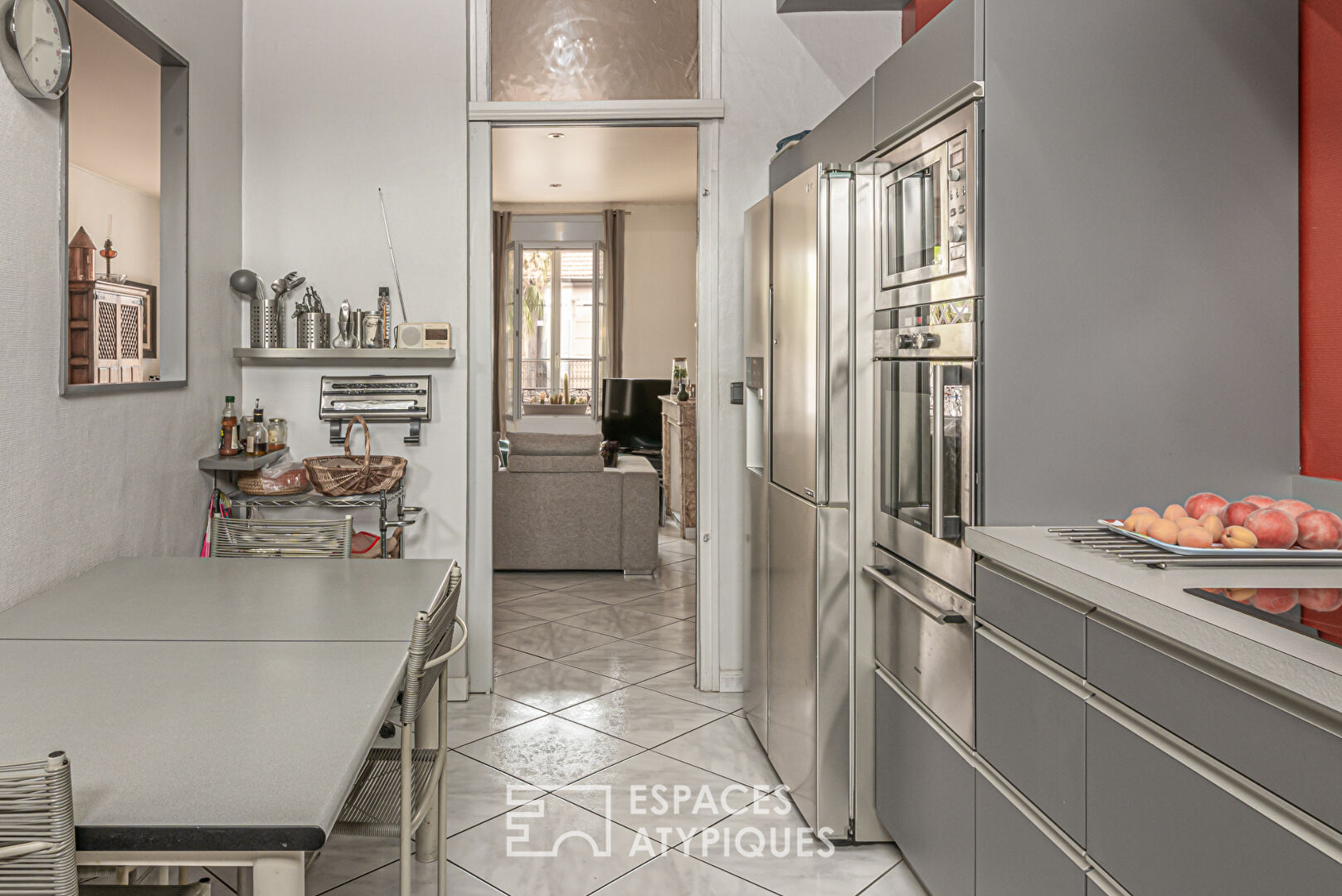 Duplex with terrace on the top floor